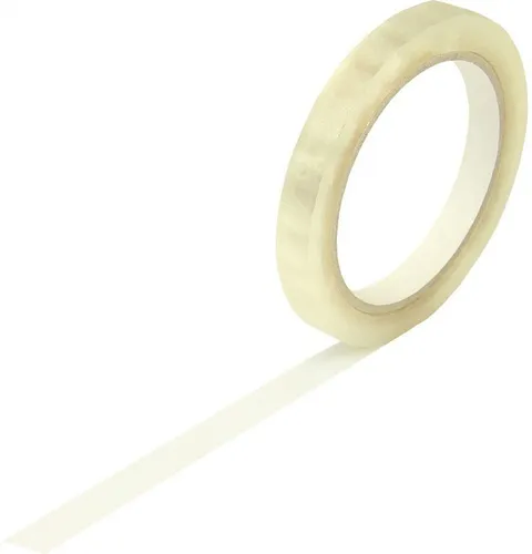 Klebeband monta 610 Breite 12mm Länge 66m 48µ PP hochtransparent leise TRANSPAK