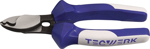 Kabelschere L.160mm Kopf pol.Mehrkomp.-Hüllen TECWERK