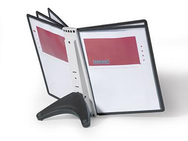 DURABLE Sichttafelständer SHERPA Soho 5 554001 DIN A4 schwarz