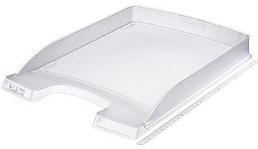 Leitz Briefablage Flach Plus 52370003 DIN A4 stapelbar PS frost
