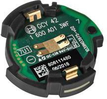 Bosch Bluetooth-Modul GCY 42 LxBxH 136x110x32mm m.Batterie CR2032/o.Software 
