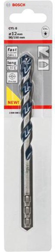 Bosch Betonbohrer CYL-5 Blue Granite D.12mm Arbeits-L.90mm L.150mm