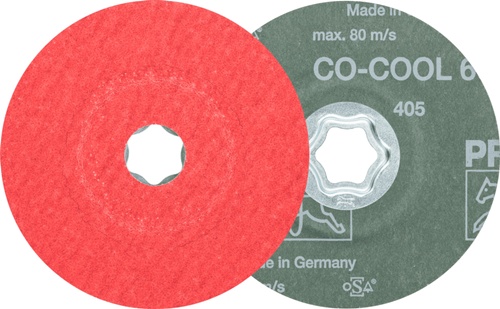 Fiberscheibe COMBICLICK CO-COOL D.115mm K.60 INOX/Alu.Keramikkorn PFERD