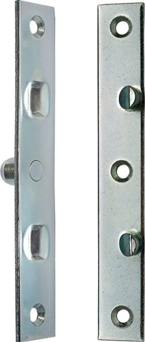 Flachbändersicherung L.140mm B.22mm S.3mm STA verz.im Btl.m.Schrauben
