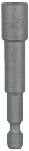 Bosch Steckschlüssel L.65mm SW7mm D.11,6mm m.Magnet f.Gewinde M4