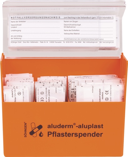 Pflasterspender aluderm-aluplast B160xH122xT57ca.mm SÖHNGEN