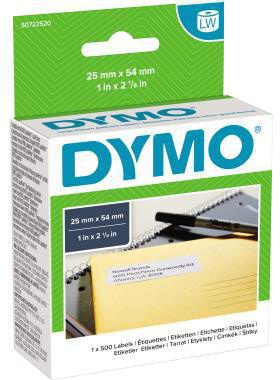 DYMO Adressetikett S0722520 54x25mm weiß 500 St./Rl.