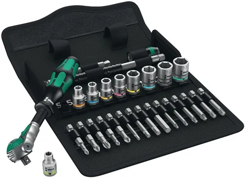 Steckschlüsselsatz 8100 SA 6 28-tlg.1/4 Zoll SW 5-13mm Z.72 6KT WERA