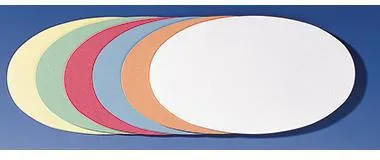 Franken Moderationskarte Ovale UMZ 1119 99 11x19cm sort. 500 St./Pack.