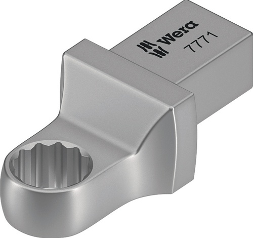 Einsteckringschlüssel 7771 SW 8mm 9x12mm CV-Stahl WERA