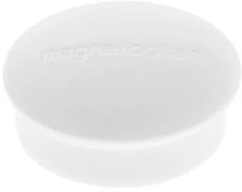 magnetoplan Magnet Discofix Mini 1664600 20mm weiß 10 St./Pack.