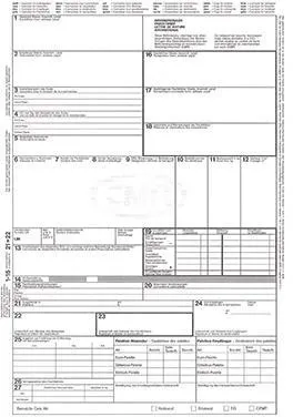 RNK Frachtbrief CMR 2100 DIN A4 4teilig SD