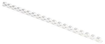 Fellowes Plastikbinderücken COMB 5345005 6mm weiß 100 St./Pack.