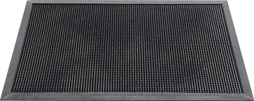 Fußmatte schwarz