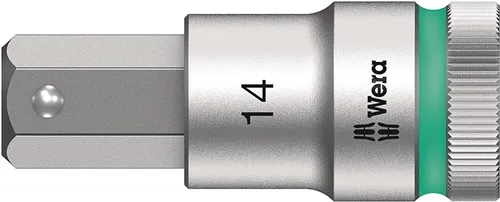Steckschlüsseleinsatz 8740 C HF 1/2 Zoll SW 14mm L.60mm WERA