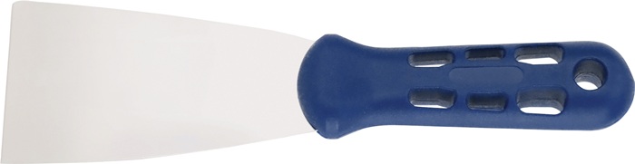 Malerspachtel Kunststoff flachoval, blau TECWERK