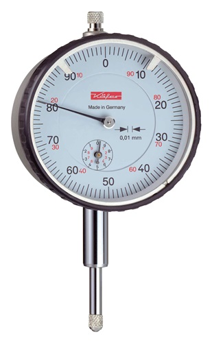 Messuhr M2T E 10mm Abl.0,01mm erhöhte Messkraft m.Kal.KÄFER