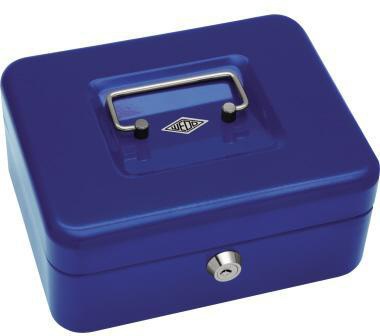 Geldkassette WEDO® 20 x 9 x 16 cm (B x H x T) 1 Fach für Banknoten 5 Fächer für Hartgeld mit WEDO