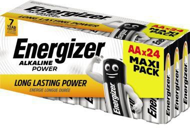 Energizer Batterie Alkaline Power E303271600 AA 24 St./Pack.