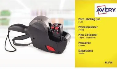 Avery Zweckform Preisauszeichnungsgerät PL2/18
