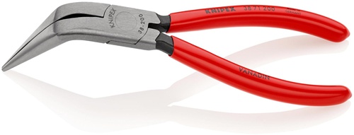 Mechanikerzange L.200mm Form 7 70Grad gew.Ku.-Überzug KNIPEX