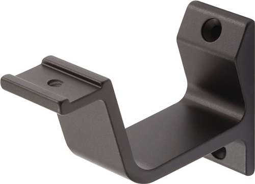 Handlaufträger 3550 Alu.schwarz ku.-besch.ger.Auflage HERMETA
