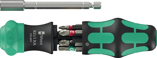 Magazinbithalter Kraftform Kompakt 28 RA 1 6-tlg.WERA
