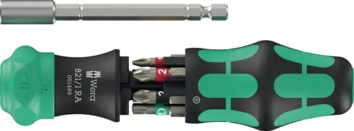 Magazinbithalter Kraftform Kompakt 28 RA 1 6-tlg.WERA