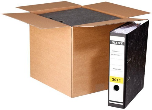 Faltkarton 2-wellig Maße 350x300x310mm Qualität 2.2BC braun TRANSPAK