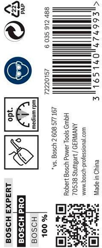 Bosch Metallbohrer PRO Metal Arbeits-L.57mm D.5,6mm L.93mm 10St.