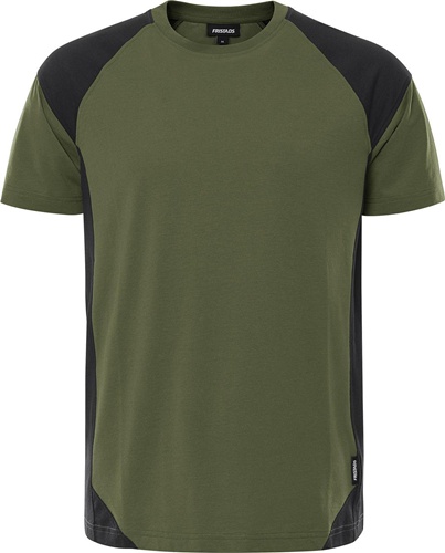 FRISTADS T-Shirt 7046 GTM Gr.3XL army grün/schwarz