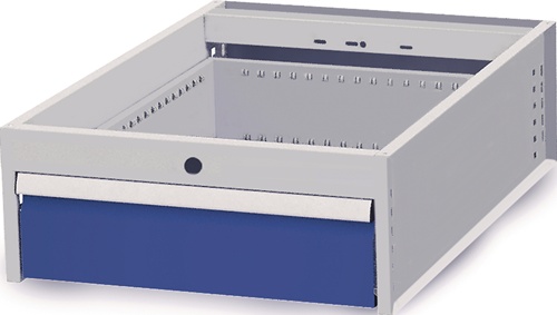 Hängeschublade B541xT736xH208mm lichtblau Vollauszug f.Werkbank BEDRUNKA+HIRTH
