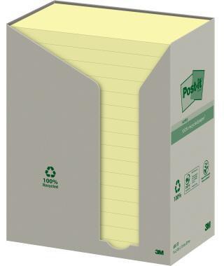 Post-it Haftnotiz Recycling Notes 655-1T 127x76mm ge 16St