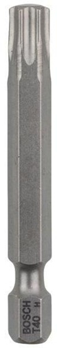 Bosch Schrauberbit Extra-Hart ISO1173 E6.3 T40 L.49mm 1/4Zoll-Außen-6kt 25erPack