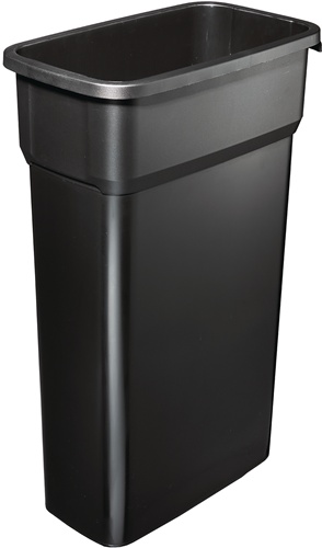 Wertstoffsammler 70l H730xB490xT290mm schwarz ROTHO