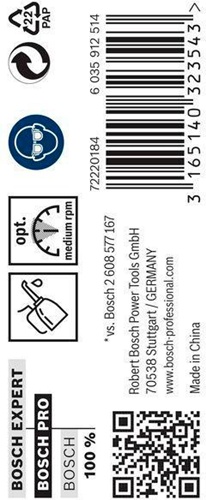 Bosch Metallbohrer PRO Metal Arbeits-L.69mm D.7,2mm L.109mm 10St.