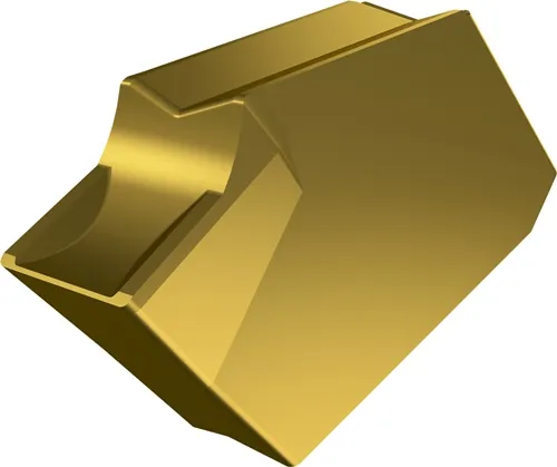 Drehwendeschneidplatte ISO LFUX 030802TN:T8330 Tiefe 4,9mm PVD beschichtet Gold
