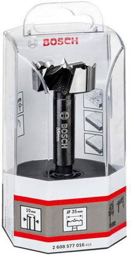 Bosch Forstnerbohrer DIN 7483G D.35mm L.90mm toothed-edge Schaft-D.8mm 