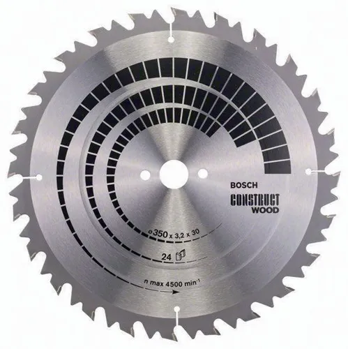 Bosch Kreissägeblatt AD 350mm Z.24 WZ Bohr.30mm Schnitt-B.3,2mm HM