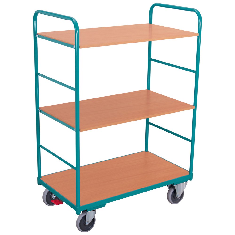 Etagenwagen Ameise®, TK 250 kg, allseitig offen, 3 Etagen à 1.000 x 600 mm