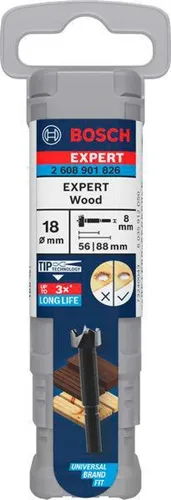 Bosch Forstnerbohrer EXPERT Wood D.18mm Schaft 8mm