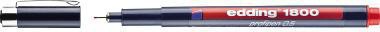 edding Feinschreiber 1800 profipen 4-180005002 0,5mm rot
