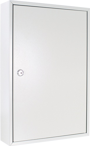 Schlüsselschrank S 64 H450xB300xT80mm 1-türig Zylinderschl.Anz.Hak.64 ROTTNER