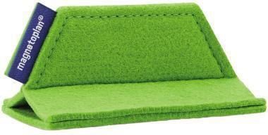 magnetoplan Tafelwischer 1228805 magnetoWipe ecoAware PET-Filz grün