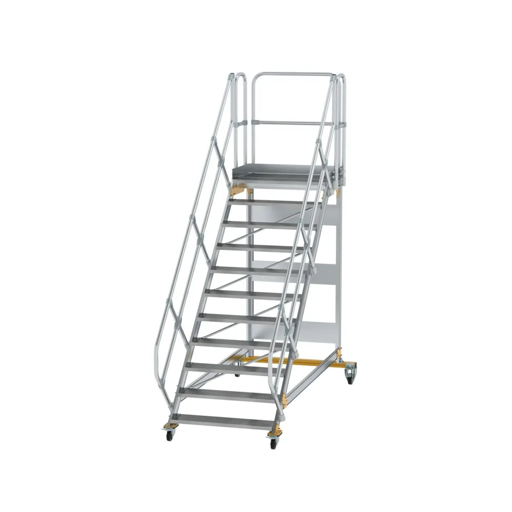 MUNK Plattformtreppe Aluminium,Stahl verzinkt