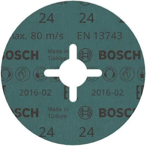Bosch Fiberschleifscheibe Best for Metal D.115mm Körnung 24