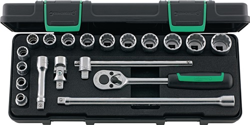 Steckschlüsselsatz 45/14/5i 19-tlg.3/8 Zoll SW 8-22mm Z.30 12KT STAHLWILLE