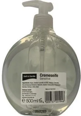 Soft & Gentle Cremeseife 201940 Lotion 500ml