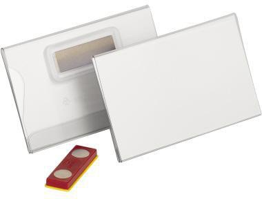 DURABLE Namensschild 824419 90x54mm tr 25St.