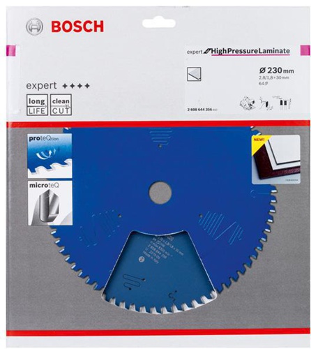 Bosch Kreissägeblatt Expert for High Pressure Laminate D.230mm 64Zähne HLTCG 